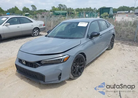 2025 Honda Civic Sport from USA, damaged, VIN 2HGFE2F54SH542602